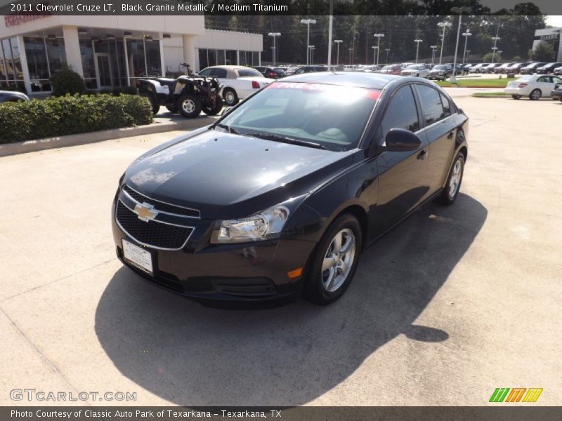 Black Granite Metallic / Medium Titanium 2011 Chevrolet Cruze LT