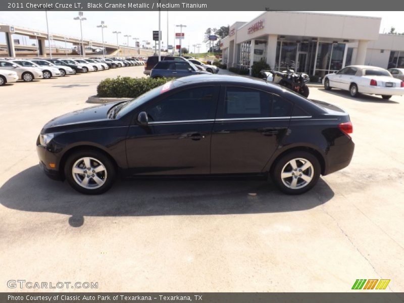 Black Granite Metallic / Medium Titanium 2011 Chevrolet Cruze LT