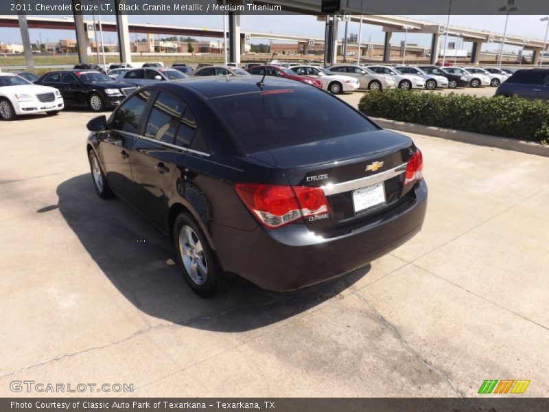 Black Granite Metallic / Medium Titanium 2011 Chevrolet Cruze LT