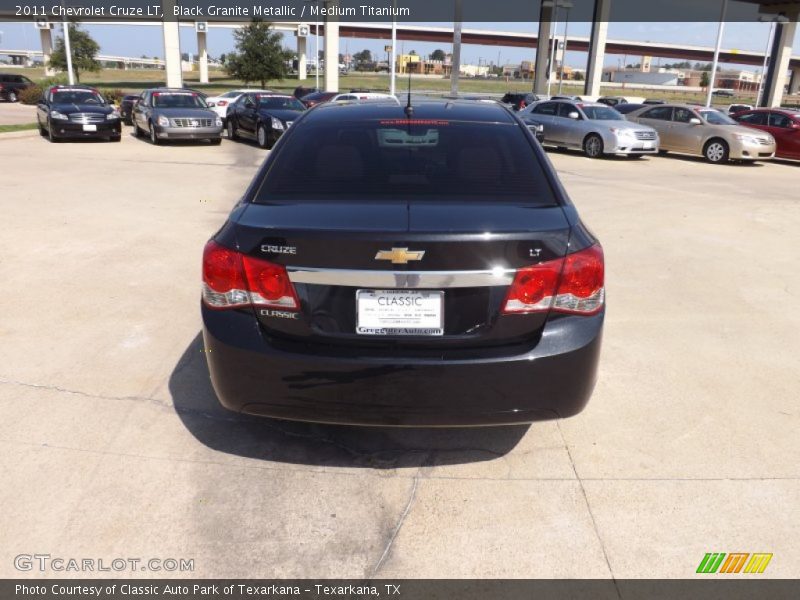 Black Granite Metallic / Medium Titanium 2011 Chevrolet Cruze LT