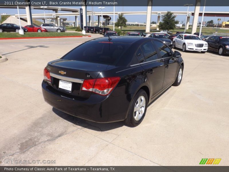 Black Granite Metallic / Medium Titanium 2011 Chevrolet Cruze LT