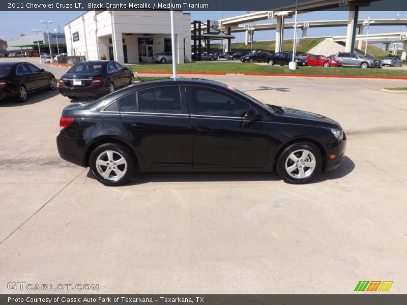 Black Granite Metallic / Medium Titanium 2011 Chevrolet Cruze LT