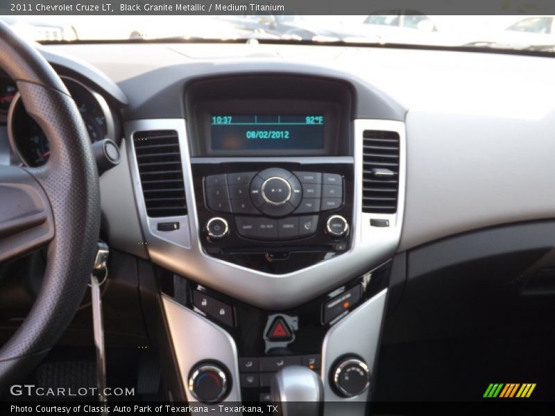 Black Granite Metallic / Medium Titanium 2011 Chevrolet Cruze LT