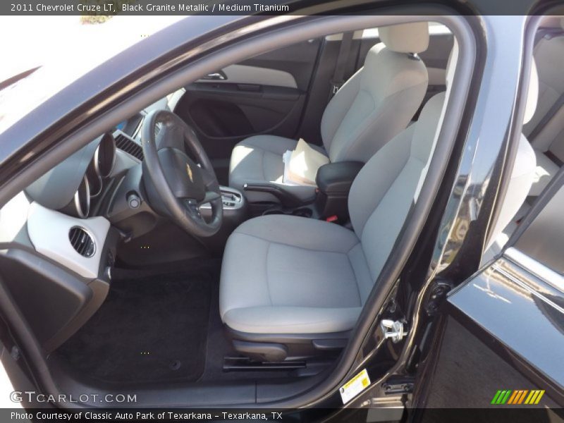 Black Granite Metallic / Medium Titanium 2011 Chevrolet Cruze LT