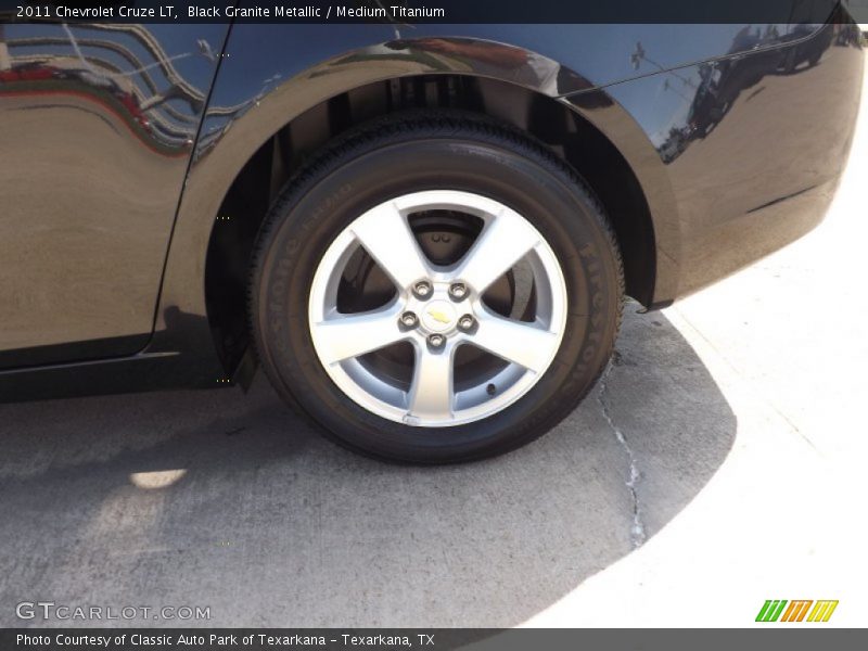 Black Granite Metallic / Medium Titanium 2011 Chevrolet Cruze LT