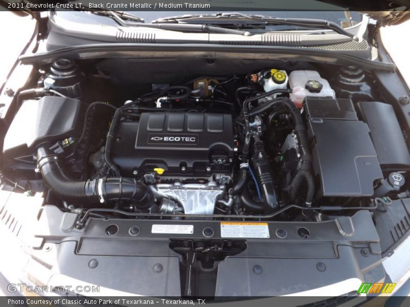 Black Granite Metallic / Medium Titanium 2011 Chevrolet Cruze LT
