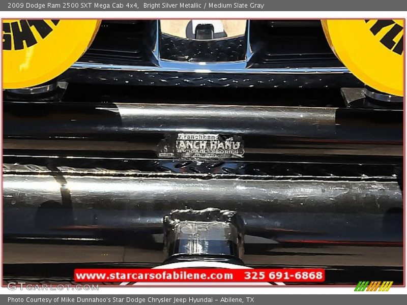 Bright Silver Metallic / Medium Slate Gray 2009 Dodge Ram 2500 SXT Mega Cab 4x4
