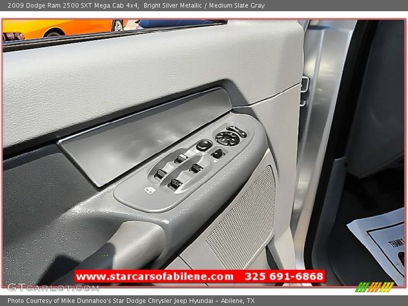 Bright Silver Metallic / Medium Slate Gray 2009 Dodge Ram 2500 SXT Mega Cab 4x4