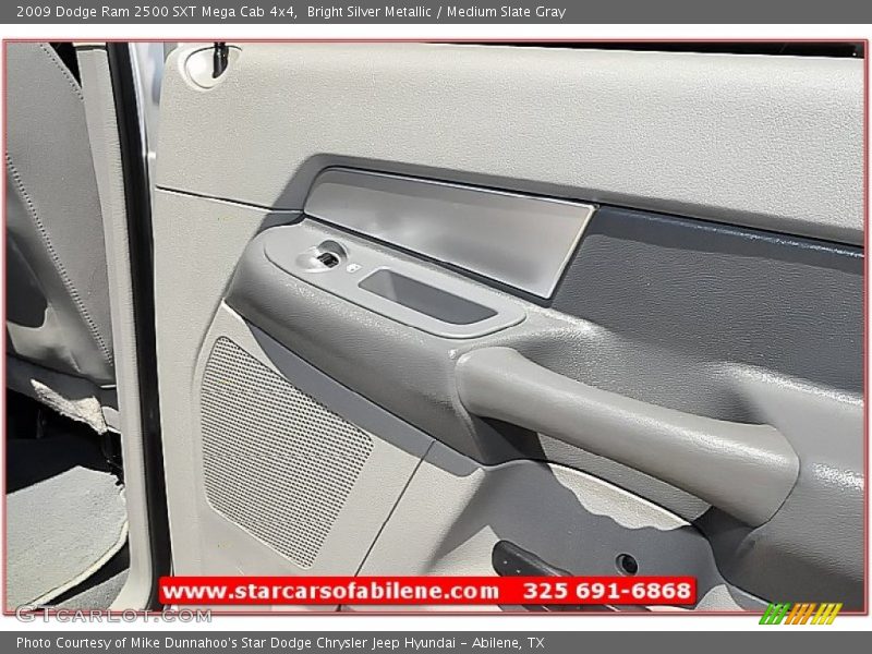 Bright Silver Metallic / Medium Slate Gray 2009 Dodge Ram 2500 SXT Mega Cab 4x4