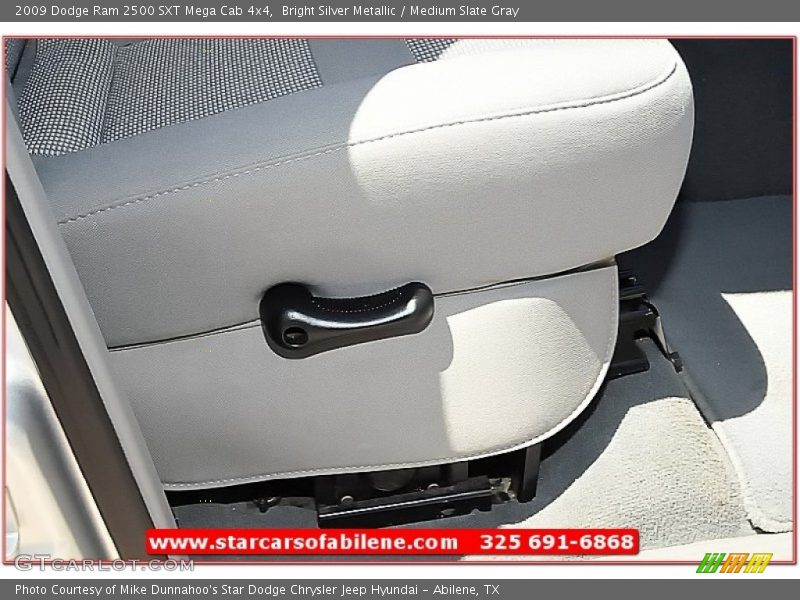Bright Silver Metallic / Medium Slate Gray 2009 Dodge Ram 2500 SXT Mega Cab 4x4