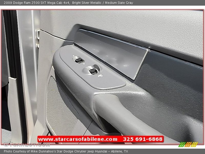 Bright Silver Metallic / Medium Slate Gray 2009 Dodge Ram 2500 SXT Mega Cab 4x4