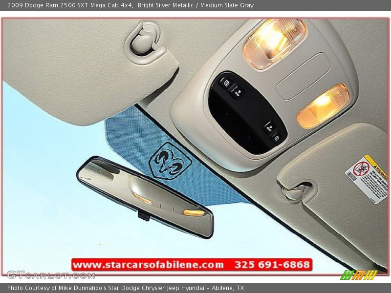 Bright Silver Metallic / Medium Slate Gray 2009 Dodge Ram 2500 SXT Mega Cab 4x4