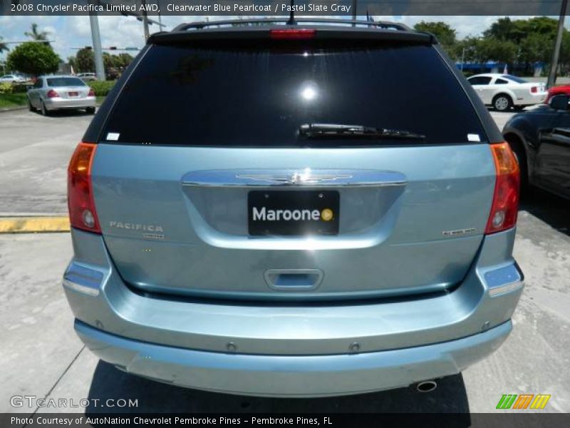 Clearwater Blue Pearlcoat / Pastel Slate Gray 2008 Chrysler Pacifica Limited AWD
