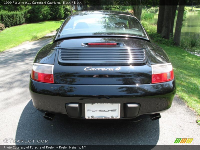 Black / Black 1999 Porsche 911 Carrera 4 Cabriolet