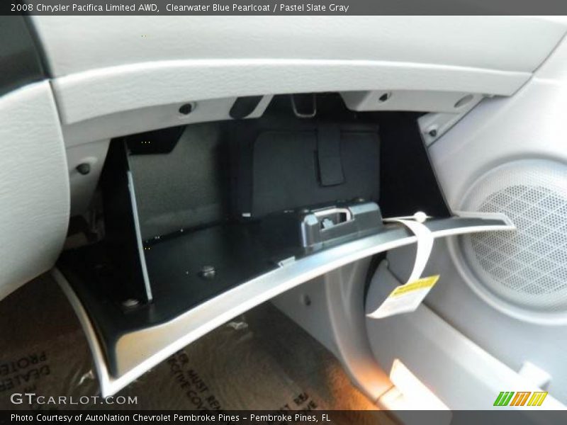 Clearwater Blue Pearlcoat / Pastel Slate Gray 2008 Chrysler Pacifica Limited AWD