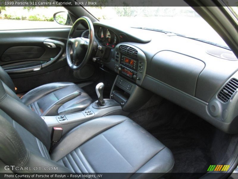  1999 911 Carrera 4 Cabriolet Black Interior