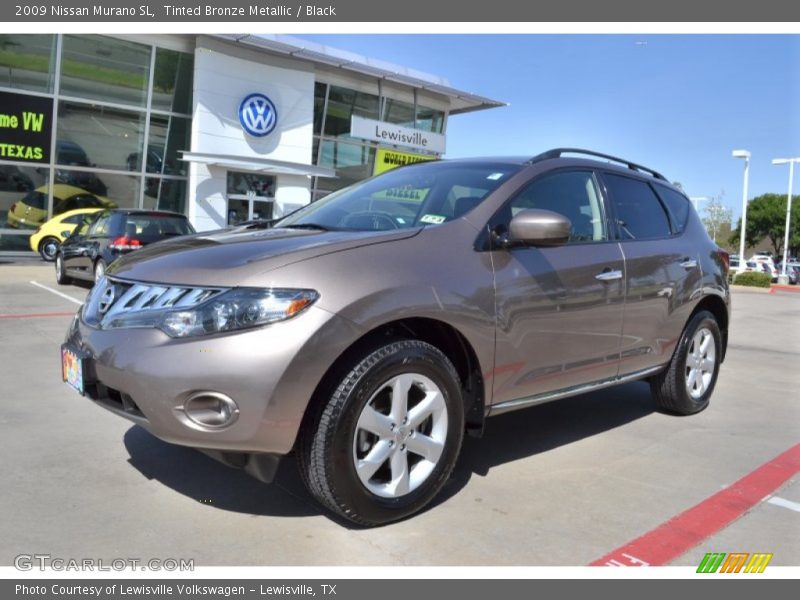 Tinted Bronze Metallic / Black 2009 Nissan Murano SL