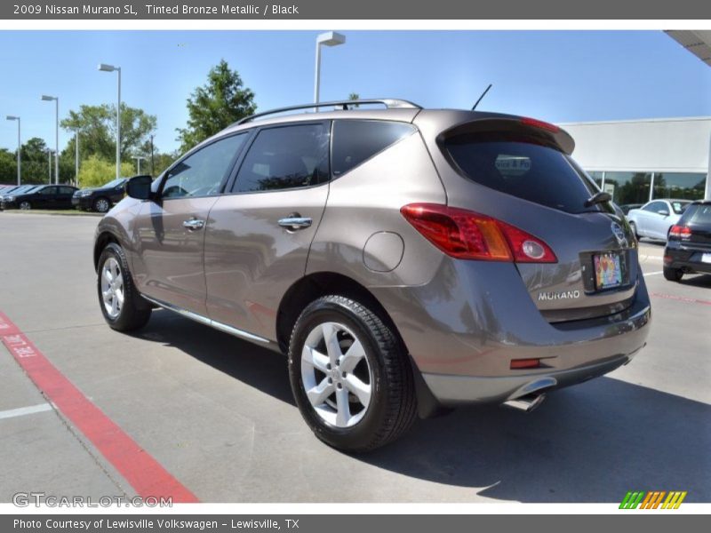 Tinted Bronze Metallic / Black 2009 Nissan Murano SL
