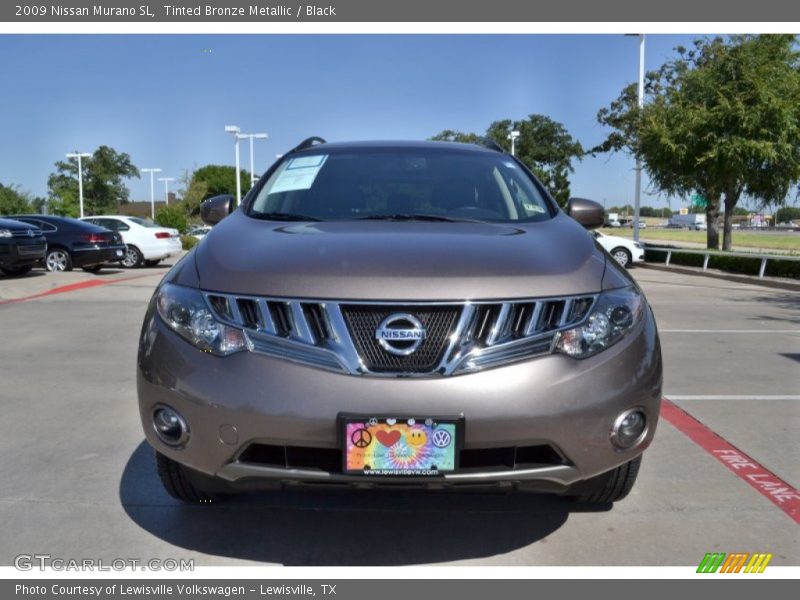 Tinted Bronze Metallic / Black 2009 Nissan Murano SL