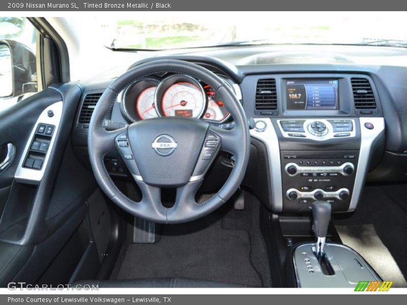 Tinted Bronze Metallic / Black 2009 Nissan Murano SL