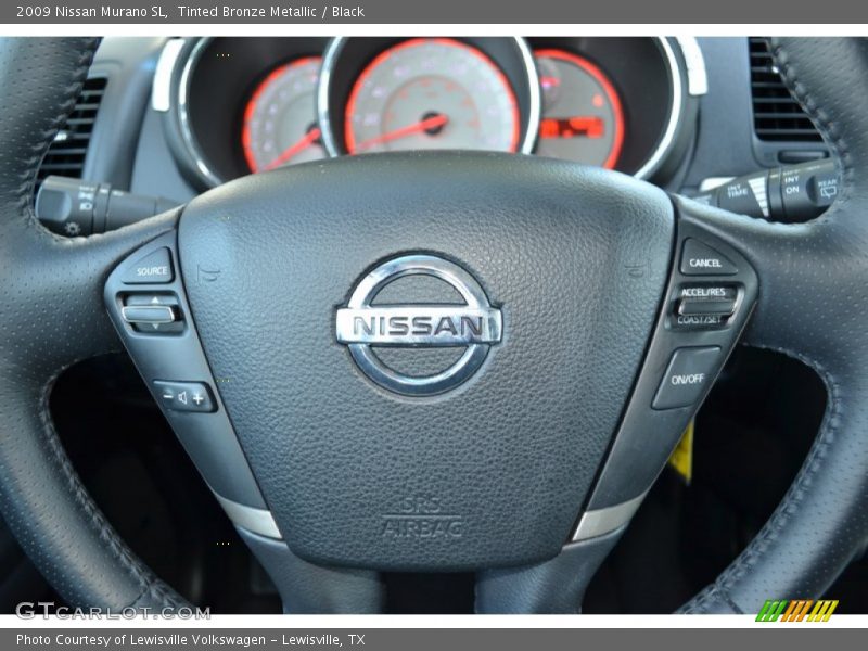 Tinted Bronze Metallic / Black 2009 Nissan Murano SL