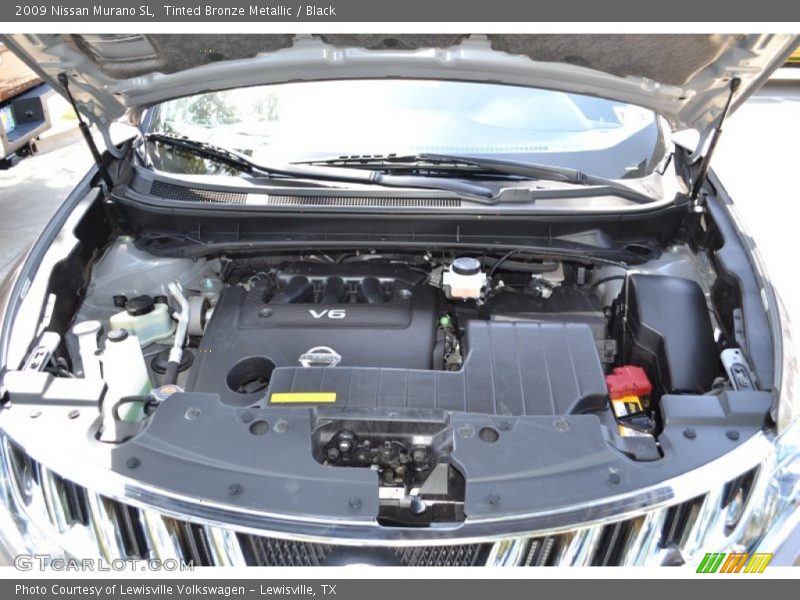 Tinted Bronze Metallic / Black 2009 Nissan Murano SL