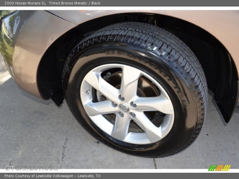 Tinted Bronze Metallic / Black 2009 Nissan Murano SL