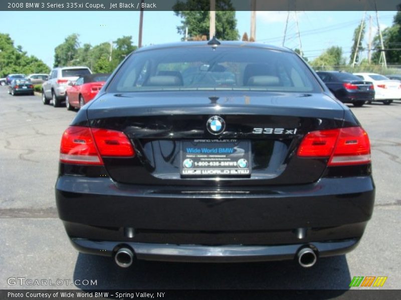 Jet Black / Black 2008 BMW 3 Series 335xi Coupe