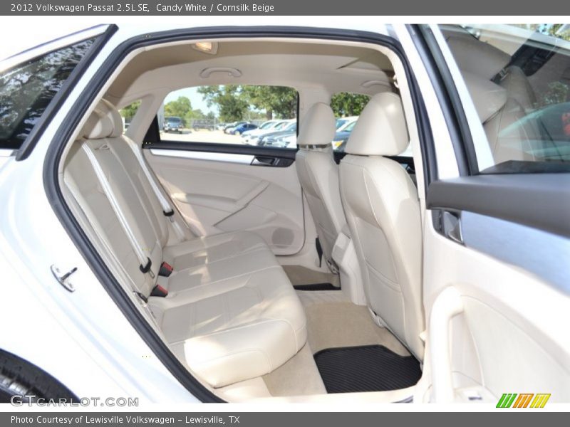 Candy White / Cornsilk Beige 2012 Volkswagen Passat 2.5L SE