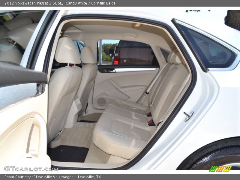 Candy White / Cornsilk Beige 2012 Volkswagen Passat 2.5L SE
