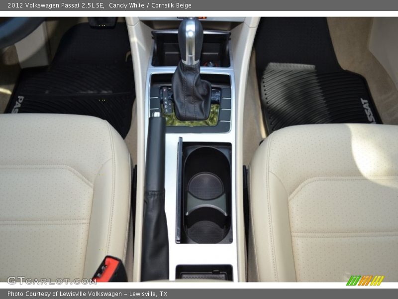 Candy White / Cornsilk Beige 2012 Volkswagen Passat 2.5L SE