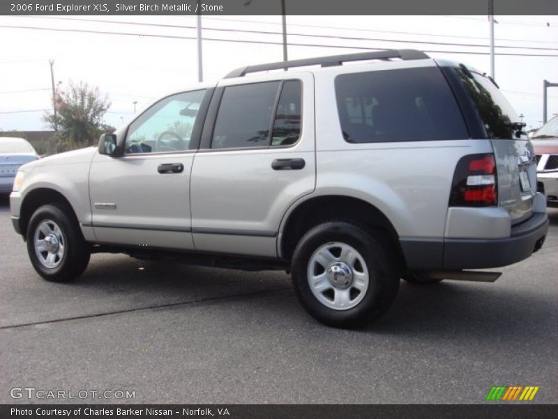 Silver Birch Metallic / Stone 2006 Ford Explorer XLS