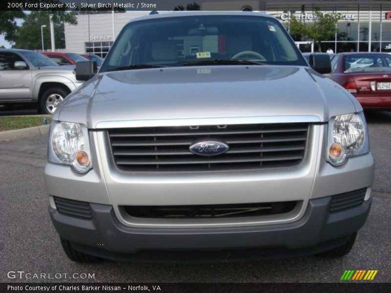 Silver Birch Metallic / Stone 2006 Ford Explorer XLS