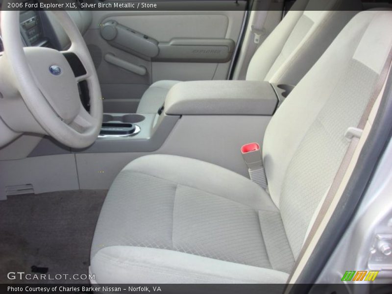Silver Birch Metallic / Stone 2006 Ford Explorer XLS