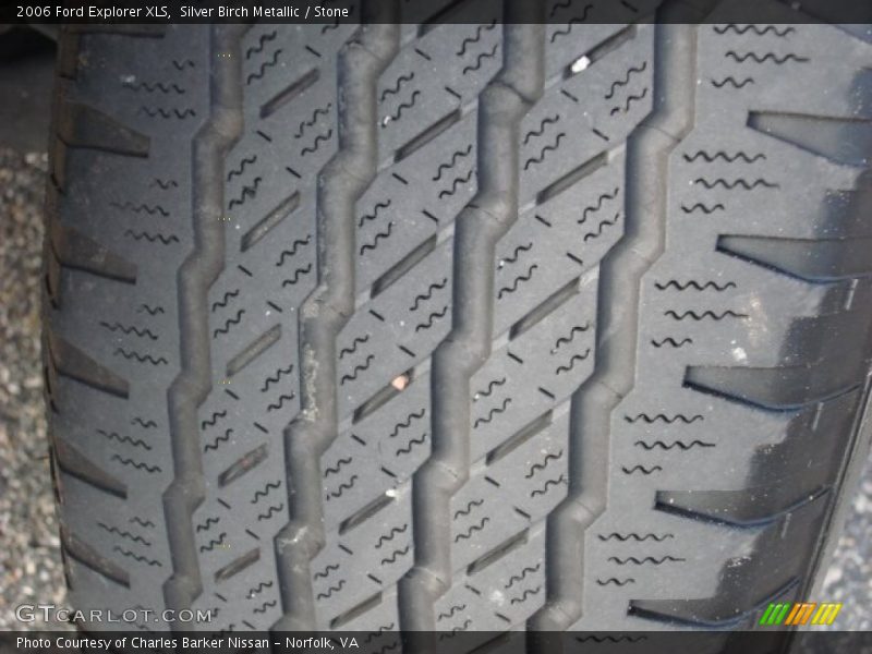 Silver Birch Metallic / Stone 2006 Ford Explorer XLS
