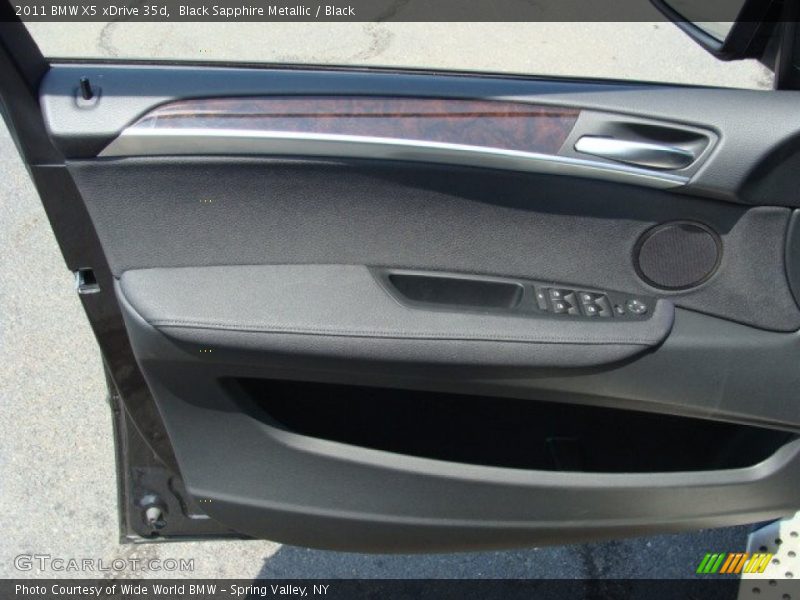 Black Sapphire Metallic / Black 2011 BMW X5 xDrive 35d