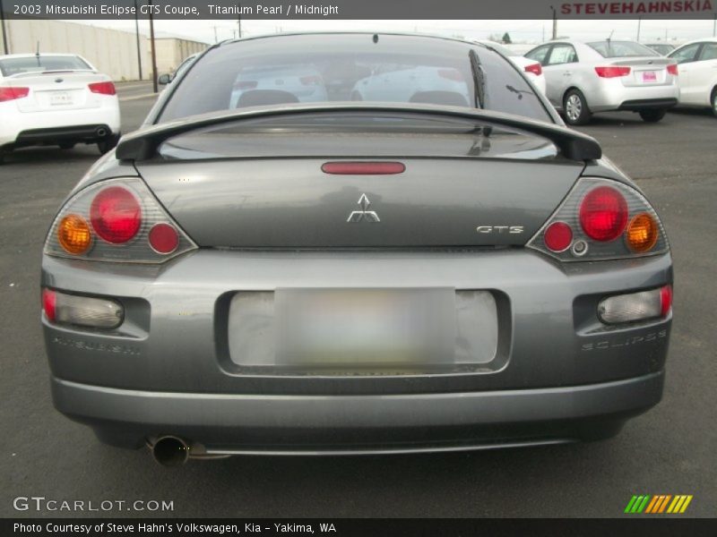 Titanium Pearl / Midnight 2003 Mitsubishi Eclipse GTS Coupe