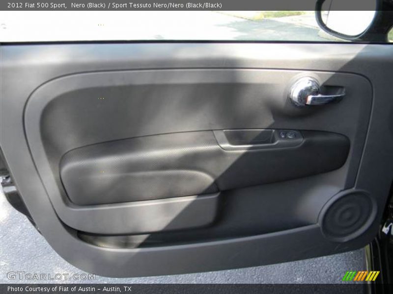 Nero (Black) / Sport Tessuto Nero/Nero (Black/Black) 2012 Fiat 500 Sport