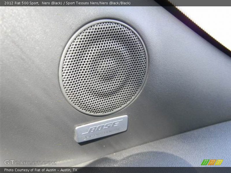 Audio System of 2012 500 Sport