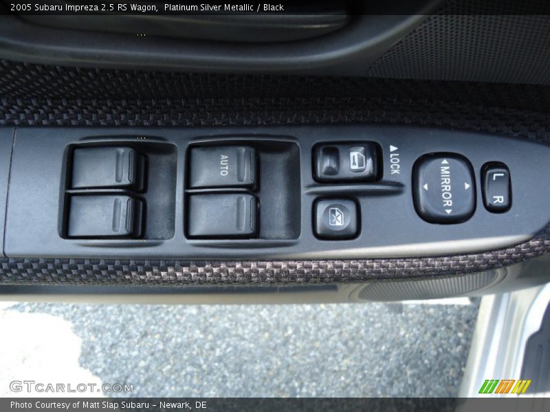 Platinum Silver Metallic / Black 2005 Subaru Impreza 2.5 RS Wagon