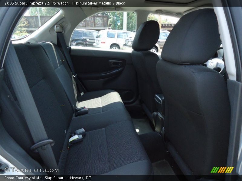 Platinum Silver Metallic / Black 2005 Subaru Impreza 2.5 RS Wagon