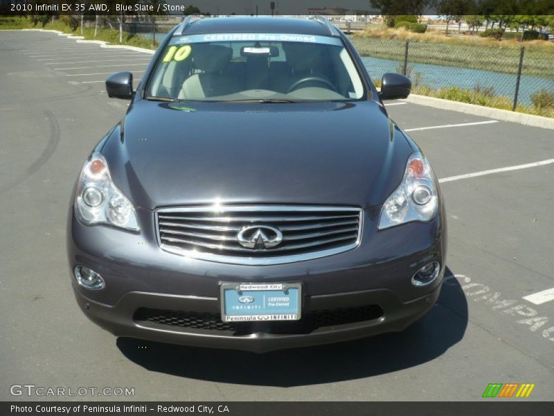 Blue Slate / Stone 2010 Infiniti EX 35 AWD