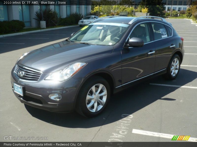 Blue Slate / Stone 2010 Infiniti EX 35 AWD