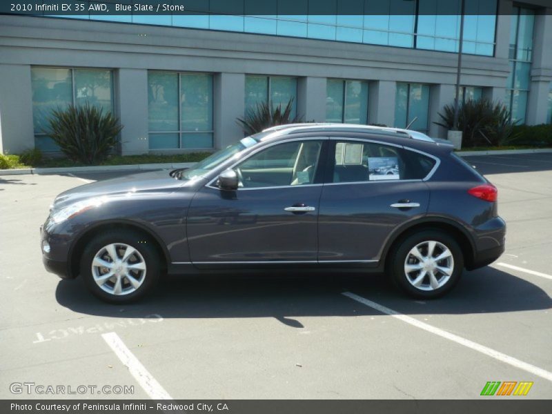 Blue Slate / Stone 2010 Infiniti EX 35 AWD