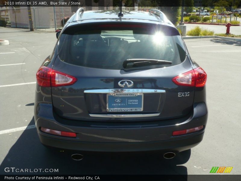 Blue Slate / Stone 2010 Infiniti EX 35 AWD