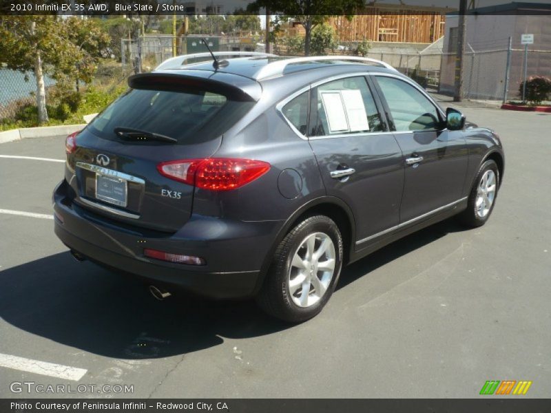 Blue Slate / Stone 2010 Infiniti EX 35 AWD