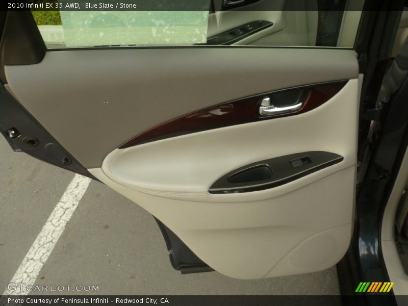 Blue Slate / Stone 2010 Infiniti EX 35 AWD