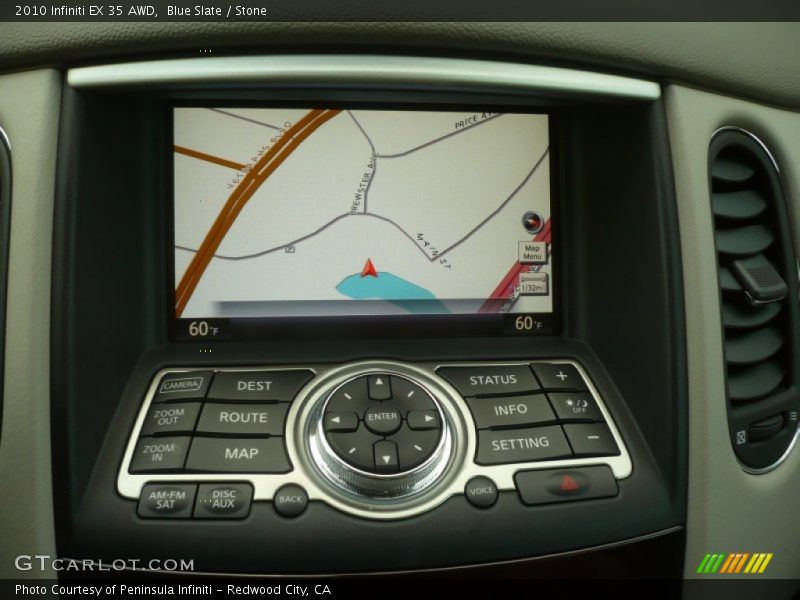 Blue Slate / Stone 2010 Infiniti EX 35 AWD