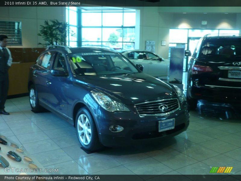 Blue Slate / Stone 2010 Infiniti EX 35 AWD