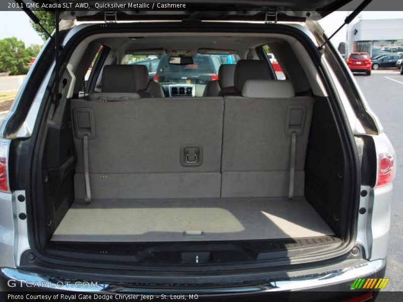 Quicksilver Metallic / Cashmere 2011 GMC Acadia SLT AWD